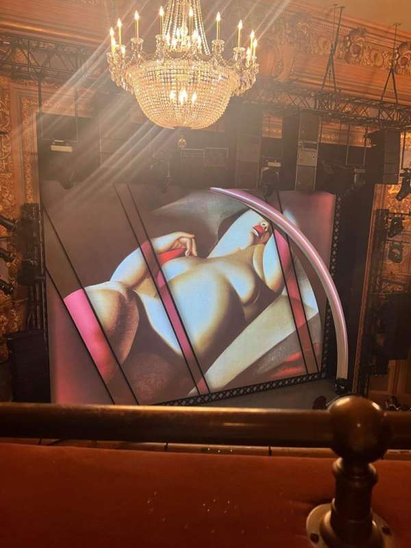 Longacre Theatre, section: Balcony L, row: A, seat: 8