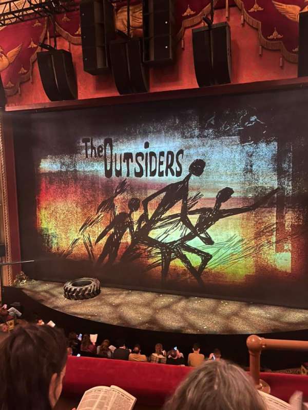 Bernard B. Jacobs Theatre, section: Mezzanine C, row: B, seat: 101