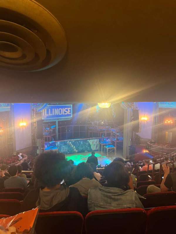 St. James Theatre, section: Mezzanine L, row: R, seat: 11