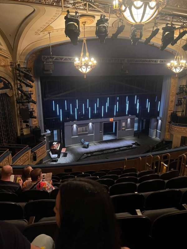 Gerald Schoenfeld Theatre, section: Mezzanine L, row: J, seat: 15
