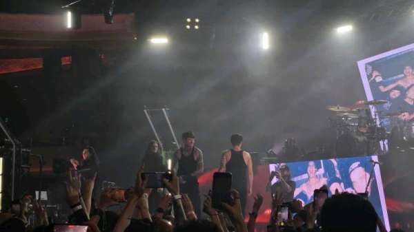 Hollywood Palladium, section: GAPIT, row: GA2