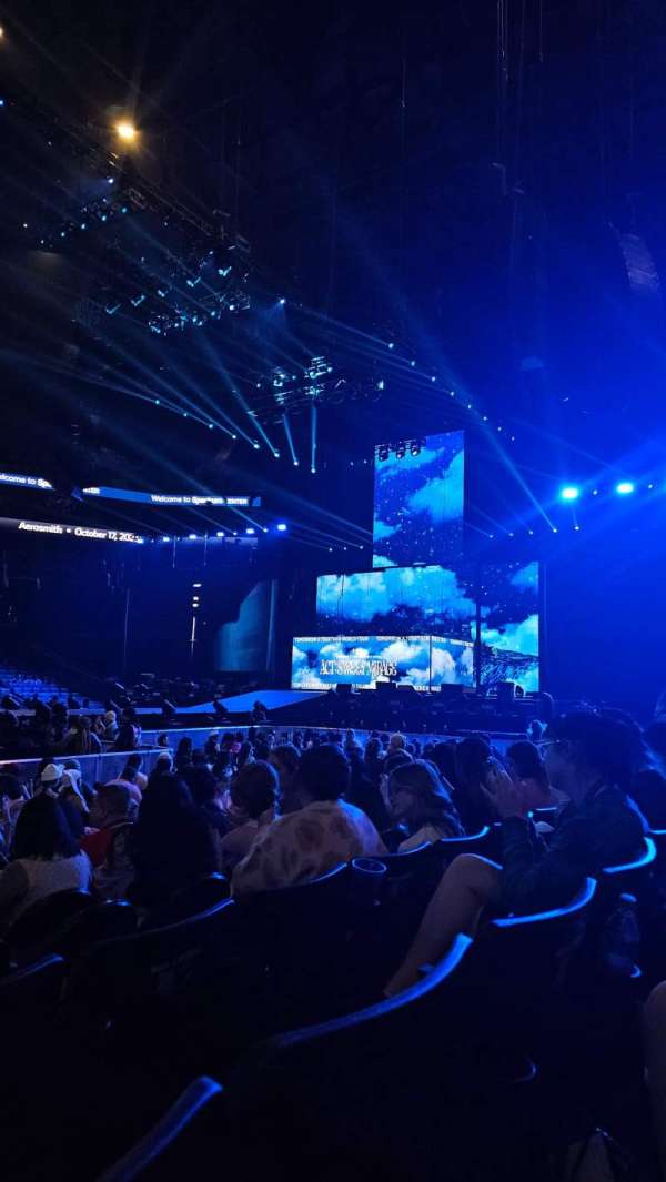 Spectrum Center, section: 114, row: E, seat: 21