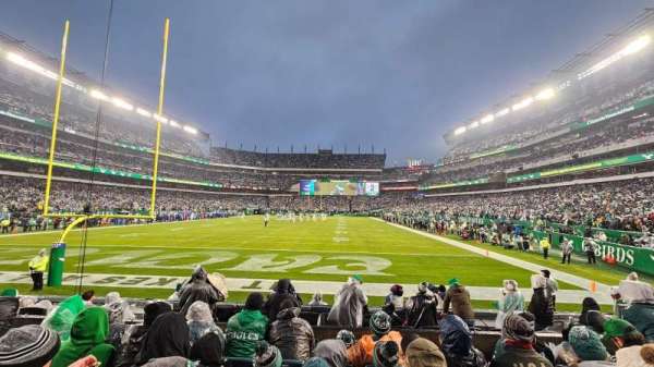 Lincoln Financial Field, section: 130, row: 5, seat: 6