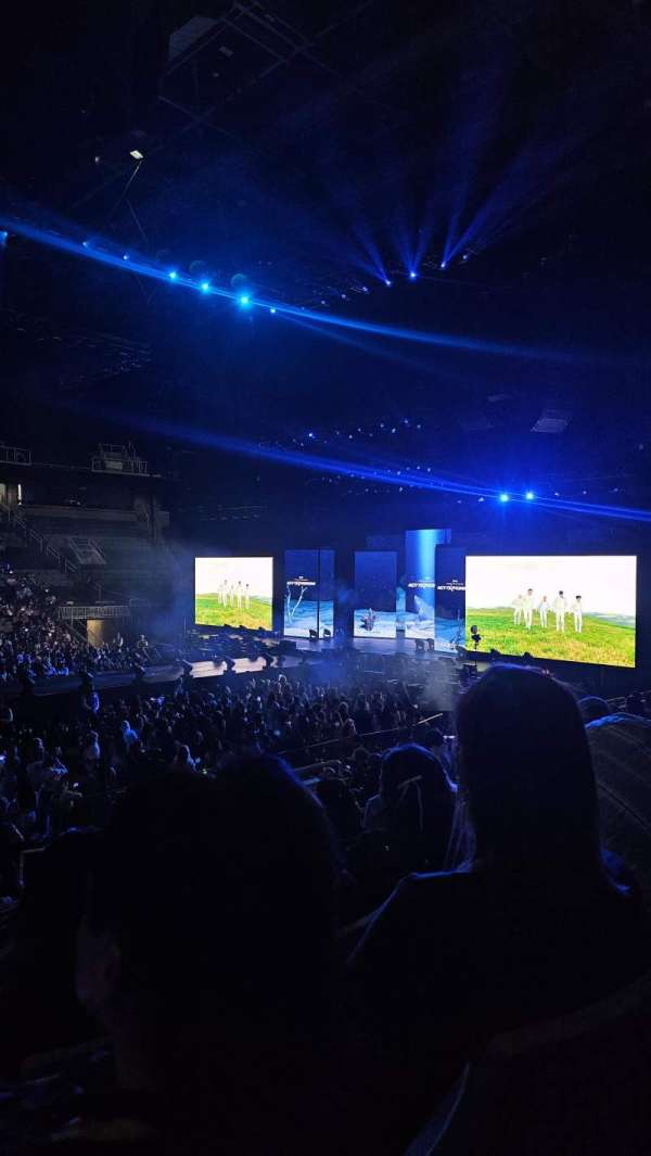 SAP Center, section: 101, row: 14, seat: 21