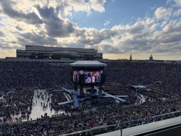 Notre Dame Stadium, section: 712, row: 2, seat: 11