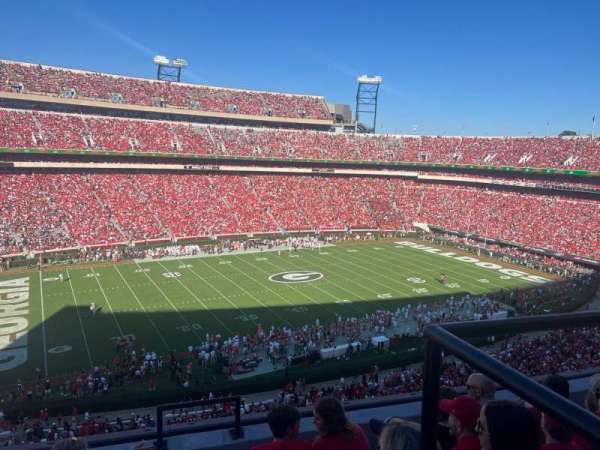 Sanford Stadium, section: 335, row: 5, seat: 1