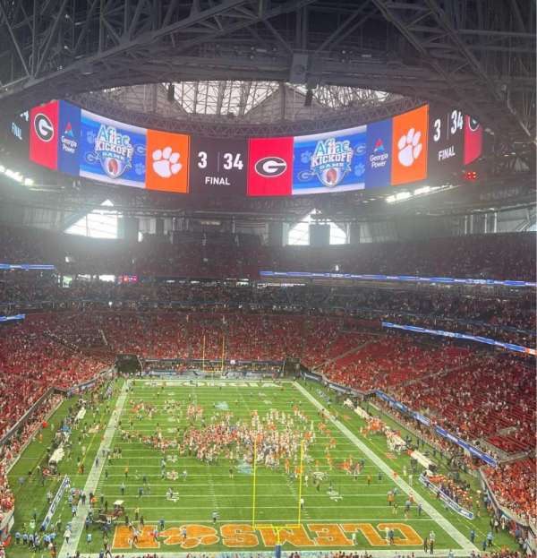 Mercedes-Benz Stadium, section: SRO