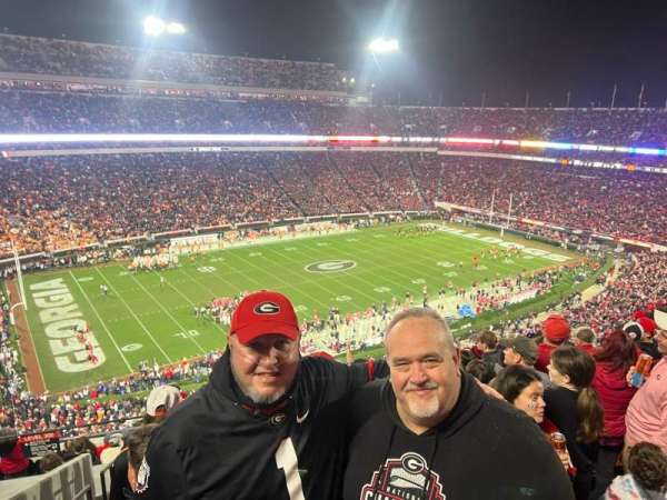 Sanford Stadium, section: 335, row: 14, seat: 29
