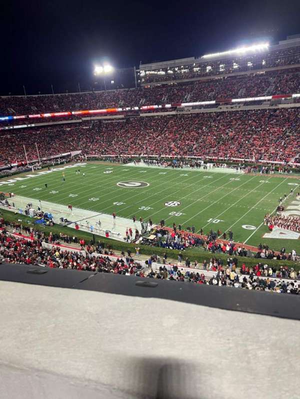 Sanford Stadium, section: 302, row: 1
