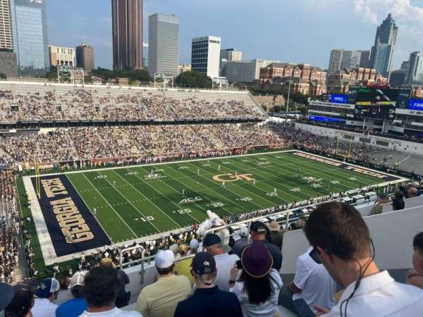 Bobby Dodd Stadium, section: 207, row: 3, seat: 30
