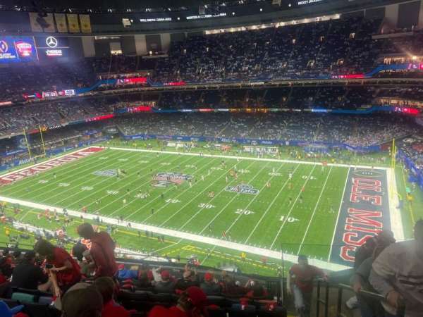 Caesars Superdome, section: 636, row: 13, seat: 1