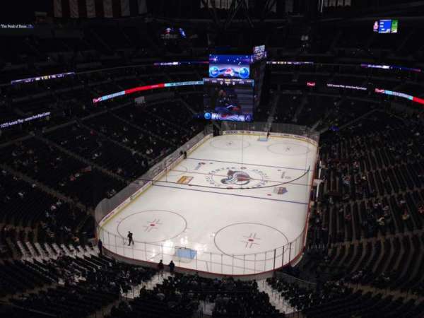 Ball Arena, section: 320, row: 10, seat: 1