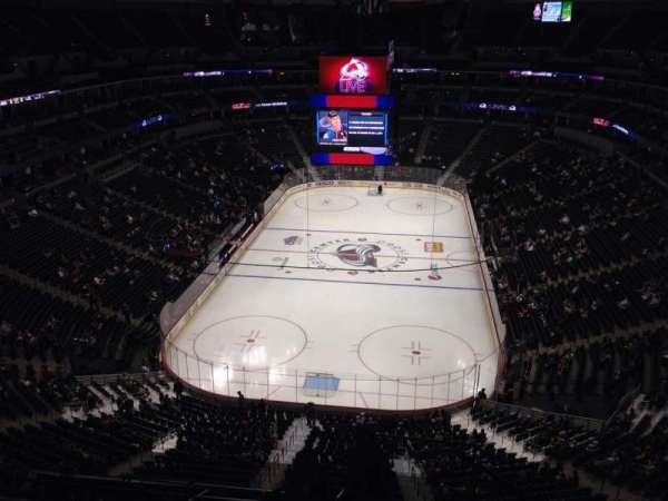 Ball Arena, section: 362, row: 10, seat: 1