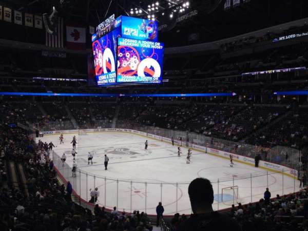 Ball Arena, section: 140, row: 20, seat: 1