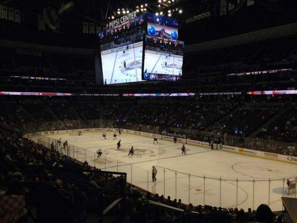 Ball Arena, section: 118, row: 20, seat: 1
