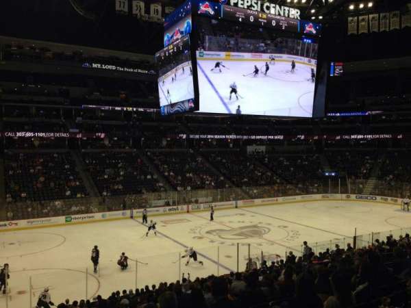 Ball Arena, section: 104, row: 20, seat: 1