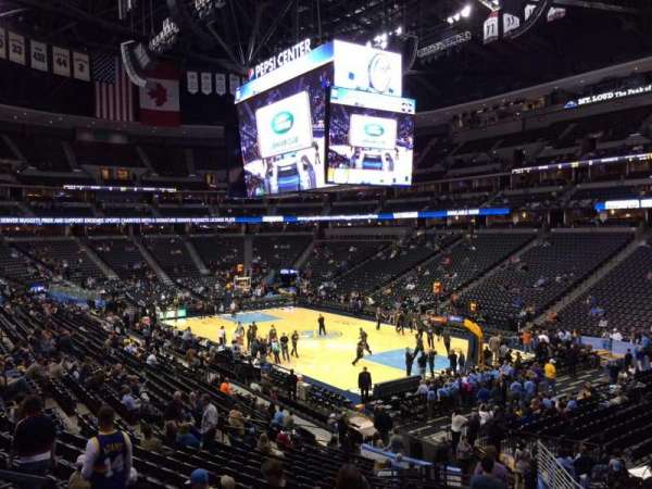 Ball Arena, section: 142, row: 22, seat: 20