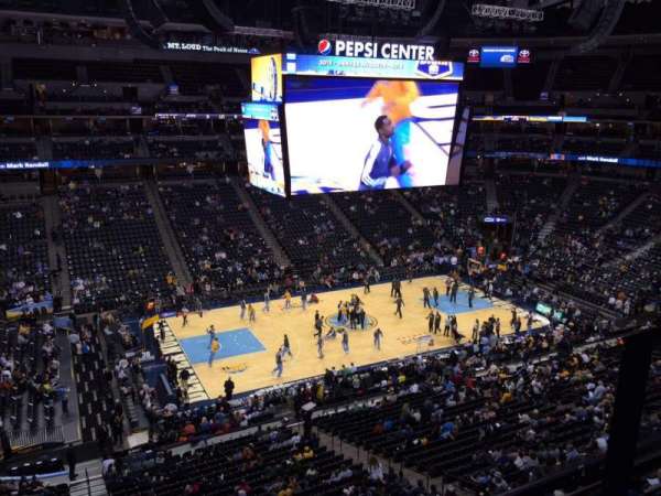 Ball Arena, section: 305, row: 2, seat: 1