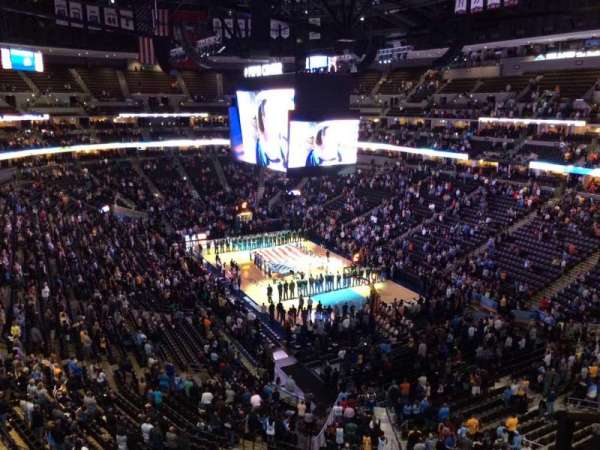 Ball Arena, section: 367, row: 2, seat: 1