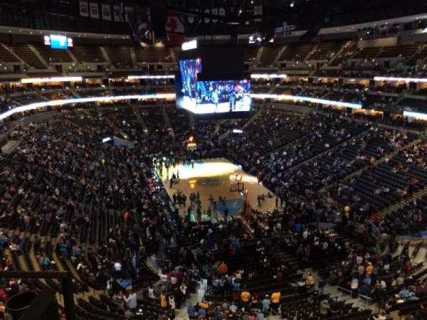 Ball Arena, section: 363, row: 3, seat: 22