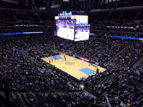 Ball Arena, section: 331, row: 3, seat: 20