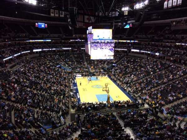 Ball Arena, section: 364, row: 4, seat: 10