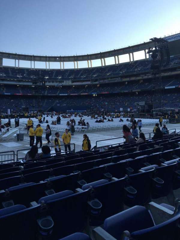 San Diego Stadium, section: F5, row: 9, seat: 6,7