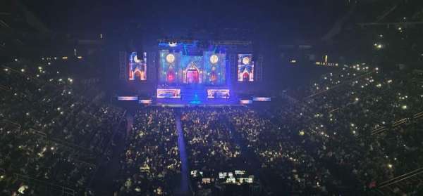 Prudential Center, section: 102, row: 1, seat: 3