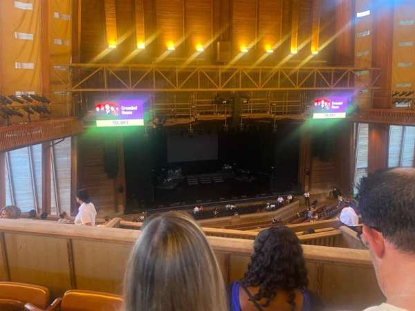 Filene Center, section: Loge L, row: C, seat: 5