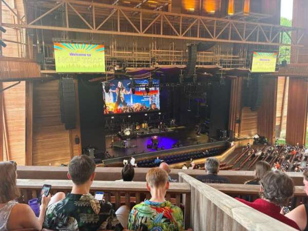 Filene Center, section: Box 12, seat: 1