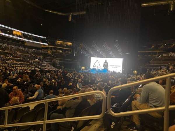 PPG Paints Arena, section: 104, row: F, seat: 2