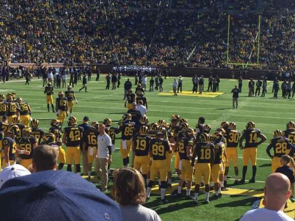 Michigan Stadium, section: 33, row: 6, seat: 10