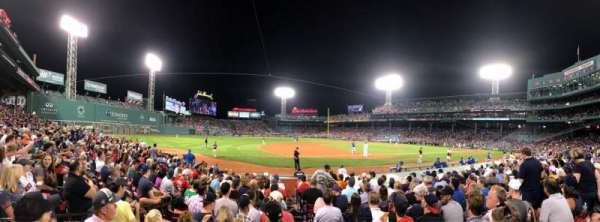 Fenway Park, section: Field Box 70, row: L, seat: 2