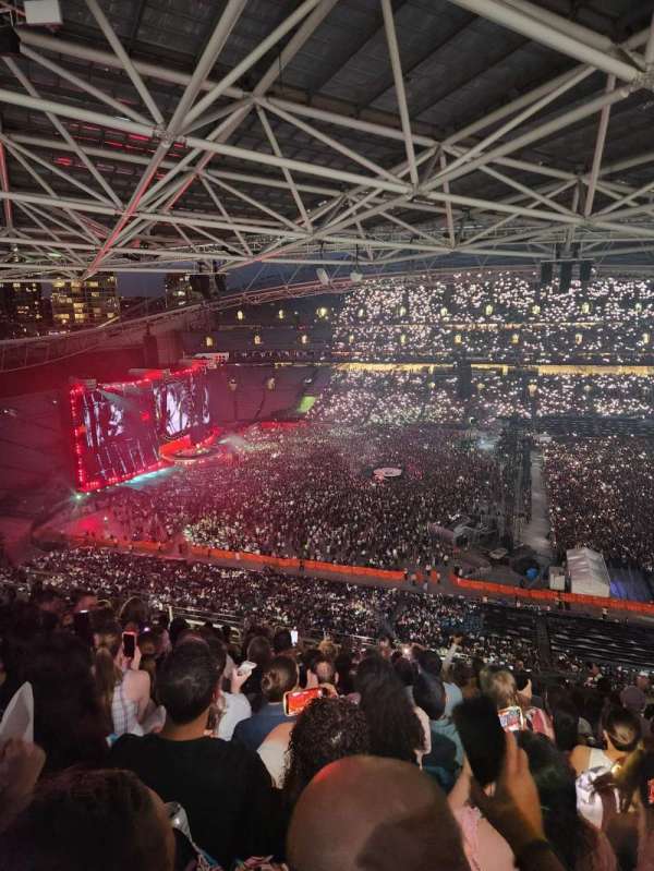 Accor Stadium, section: 608, row: 18, seat: 55