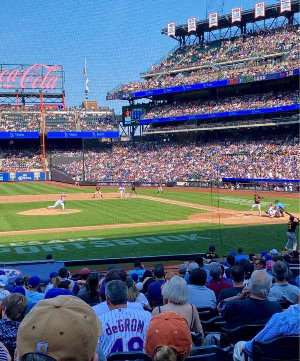 Citi Field, section: 121, row: 15, seat: 12