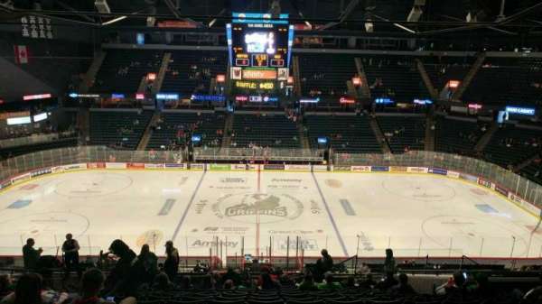 Van Andel Arena, section: 208, row: S, seat: 14