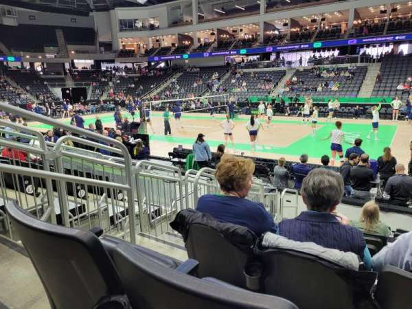 Baxter Arena, section: 114, row: H, seat: 16