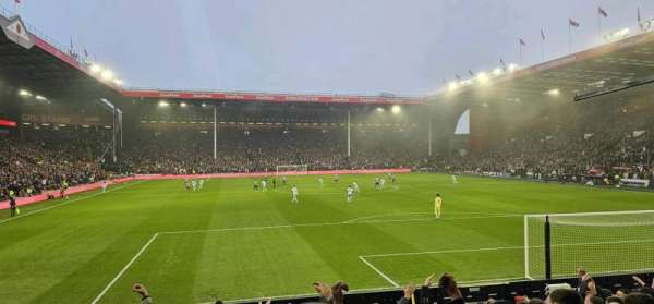 Bramall Lane, section: BL2, row: Q, seat: 64