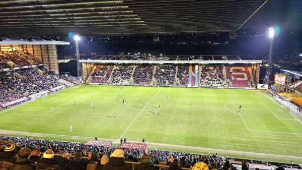 Valley Parade, section: Block H Morrisons Family Stand, row: U, seat: 114