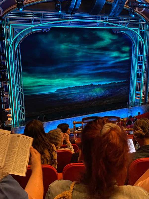 Broadway Theatre - 53rd Street, section: Front Mezzanine L, row: E, seat: 8