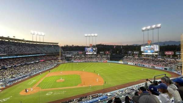 Dodger Stadium, section: 16RS, row: 4, seat: 8