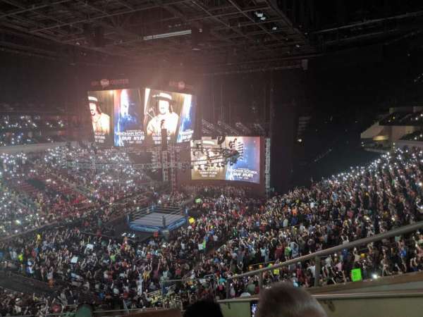 KFC Yum! Center, section: 209, row: F, seat: 1