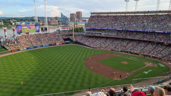 Great American Ball Park, section: 512, row: F, seat: 10