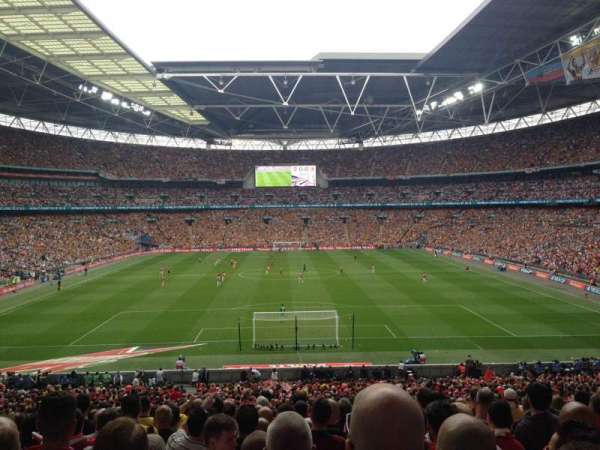 Wembley Stadium, section: 134, row: 43, seat: 1