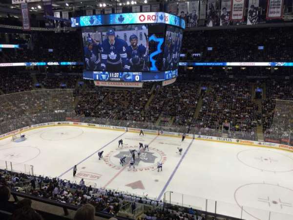 Scotiabank Arena, section: 320, row: 4, seat: 5