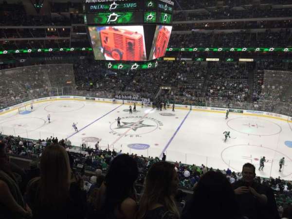 American Airlines Center, section: 208, row: H, seat: 3