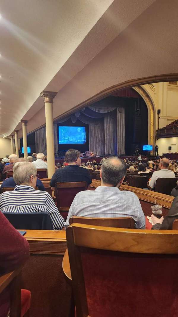Lyric Baltimore, section: Box J - Left, row: B, seat: 2
