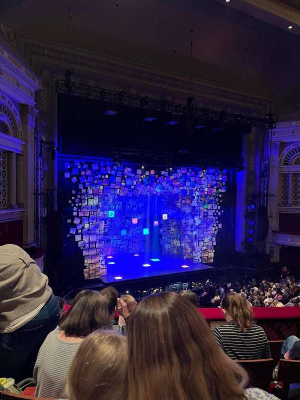 Edinburgh Playhouse, section: Circle, row: E, seat: 48