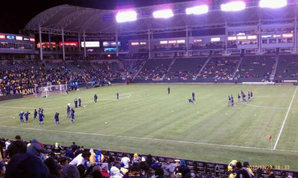 Dignity Health Sports Park, section: 131, row: M, seat: 5