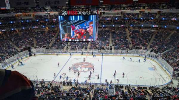 UBS Arena, section: 305, row: 3, seat: 21